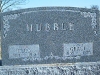 Cleo Hubble marker, Mount Pleasant Cemetery, Ladoga, IN