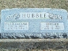 Leonard Hubble marker, Mount Pleasant Cemetery, Ladoga, IN